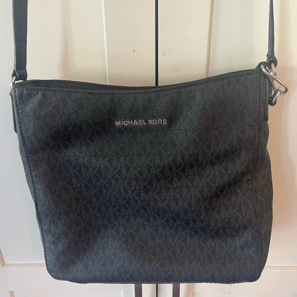 Michael Kors Dark Gray Crossbody Bag